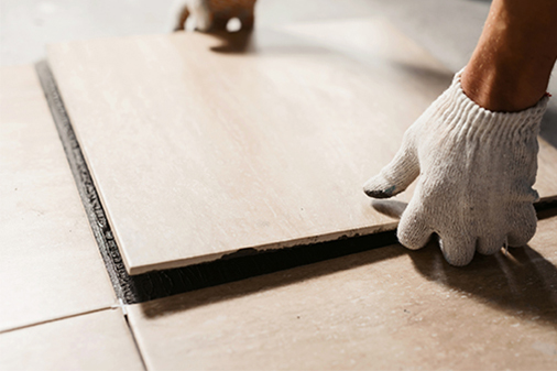 Tile Floor Installation